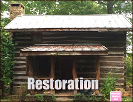 Historic Log Cabin Restoration  Lee County, Kentucky
